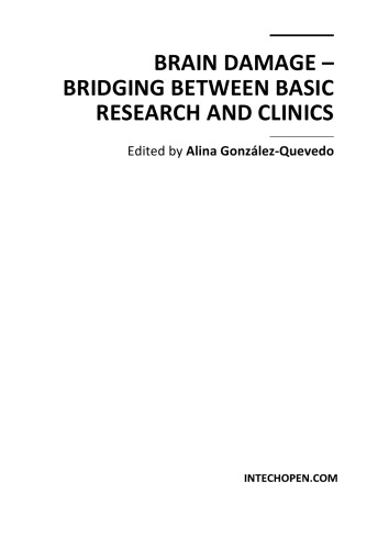 Brain Damage Bridging Between Basic Research Clinics A Gonzalezquevedo