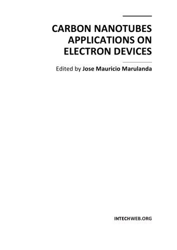 Carbon Nanotubes Applns On Electron Devices J Marulanda