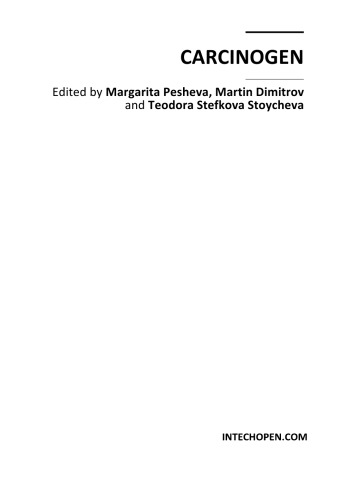 Carcinogen M Pesheva Et Al
