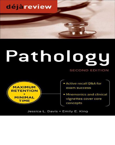 Deja Review Pathology 2nd Ed J Davis E King