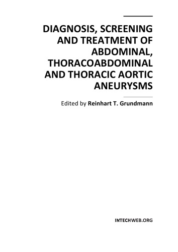 Diag Scrng Trtmt Of Abdominal Thoracoabdominal Thoracic Aortic Aneurysms R Grundmann