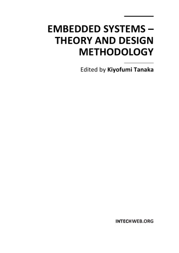 Embedded Systems Theory And Design Methodology K Tanaka