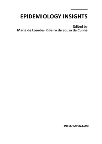 Epidemiology Insights M Da Cunha