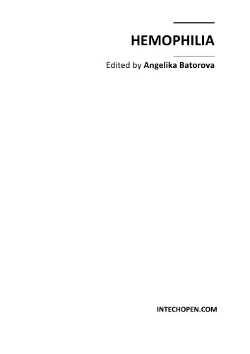 Hemophilia A Batorova