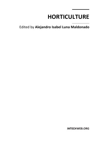 Horticulture A Maldonado
