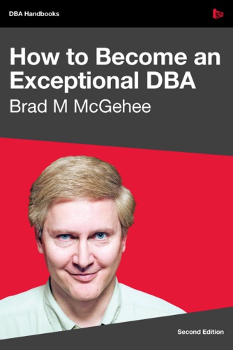 How To Become An Exceptional Dba 2nd Ed B Mcgehee