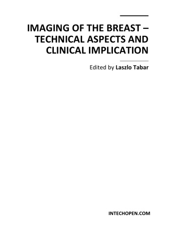 Imaging Of The Breast Tech Aspects And Clinical Implication L Tabar