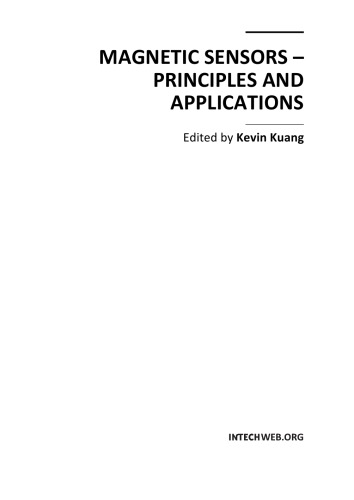 Magnetic Sensors Principles And Applns K Kuang