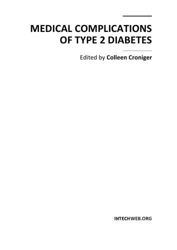 Medical Complications Of Type 2 Diabetes C Croniger