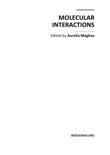 Molecular Interactions A Meghea