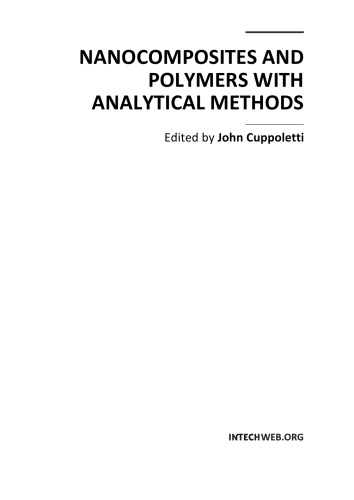 Nanocomposites And Polymers With Analytical Methods J Cupoletti