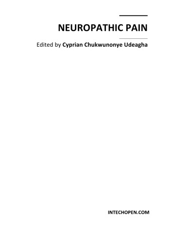 Neuropathic Pain C Udeagha