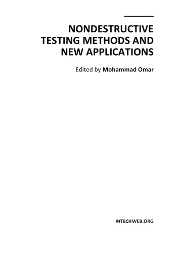 Nondestructive Testing Methods And New Applns M Omar