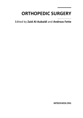 Orthopedic Surgery Z Alaubaidi A Fette