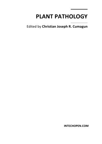Plant Pathology J Cumagun
