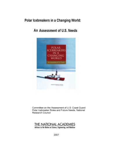 Polar Icebreakers In A Changing World Nrc