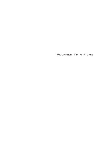 Polymer Thin Films A Hashim