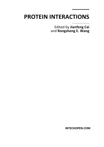 Protein Interactions Biomed J Cai R Wang