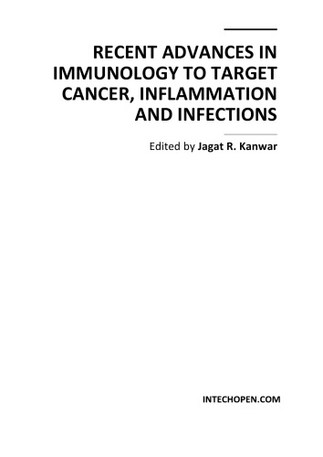 Recent Advs In Immunology To Tgt Cancer Inflamm Infections J Kanwar