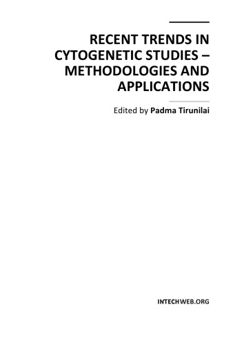 Recent Trends In Cytogenetic Studies Methodologies Applns P Tirunilai