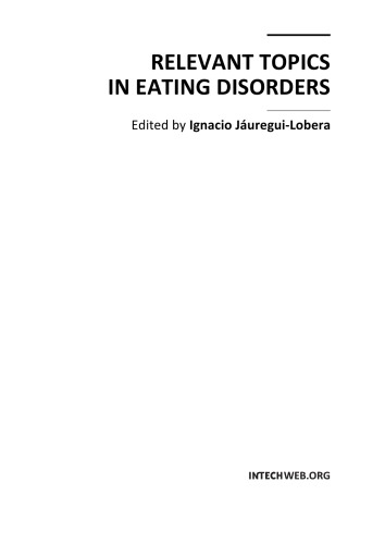 Relevant Topics In Eating Disorders I Jaureguilobera
