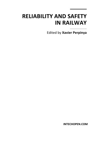 Reliability And Safety In Railway X Perpinya