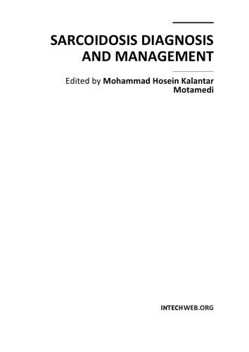 Sarcoidosis Diagnosis And Management M Motamedi