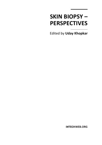 Skin Biopsy Perspectives U Khopkar