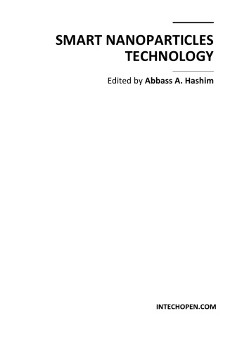 Smart Nanoparticles Technology A Hashim