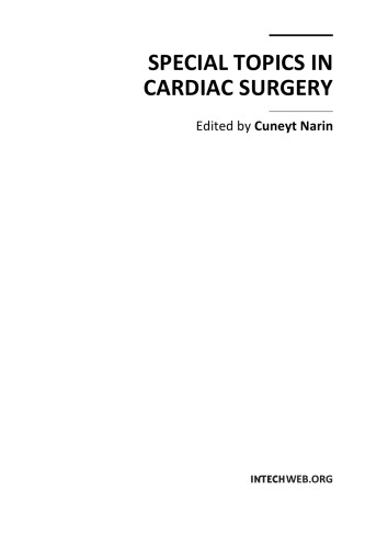Special Topics In Cardiac Surgery C Narin