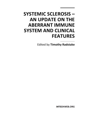 Systemic Sclerosis An Update On The Aberrant Immune Sys Clin Feats T Radstake