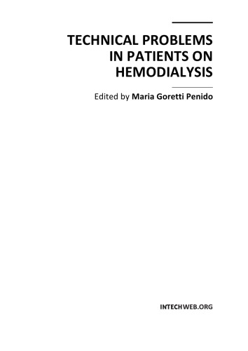 Technical Problems In Patients On Hemodialysis M Pernido