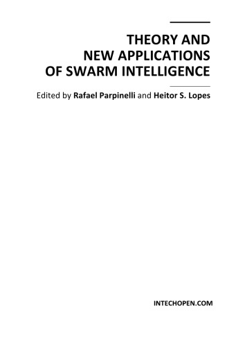 Theory And New Applns Of Swarm Intelligence Math R Parpinelli