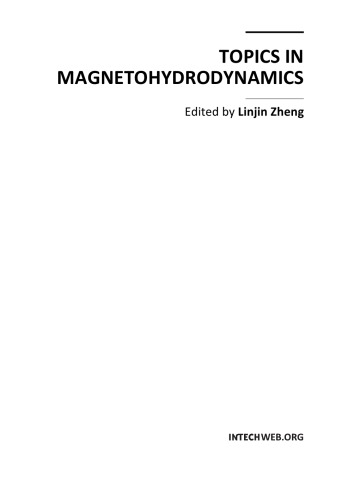 Topics In Magnetohydrodynamics L Zheng