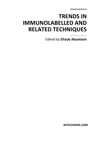 Trends In Immunolabelled And Rel Techniques E Abuelzein