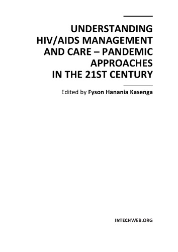 Understanding Hiv Aids Mgmt Care Pandemic Apprs In The 21st Cent F Kasenga