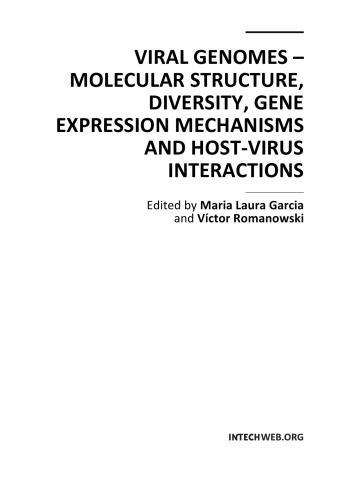 Viral Genomes Molec Struct Diversity Gene Expr Mechs Etc M Garcia