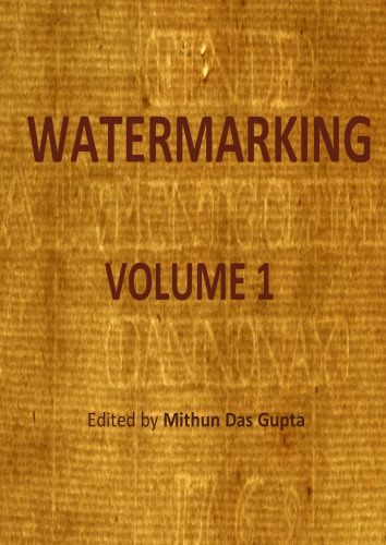 Watermarking Vol 1 Image Traditional M Das Gupta
