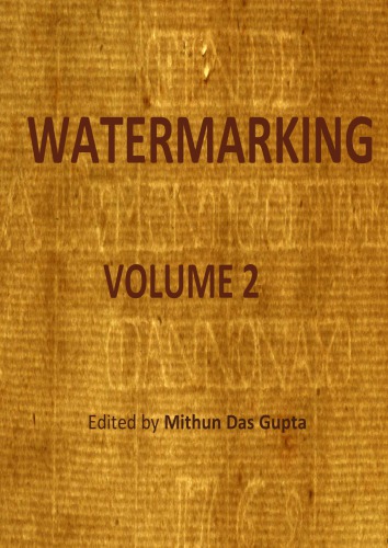 Watermarking Vol 2 Audio Algorithms M Das Gupta