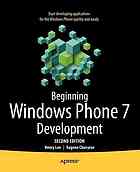 Beginning Windows Phone 7 Development Henry Lee Eugene Chuvyrov Springerlink Online Service