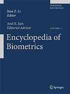 Encyclopedia Of Biometrics S Z Li Anil K Jain