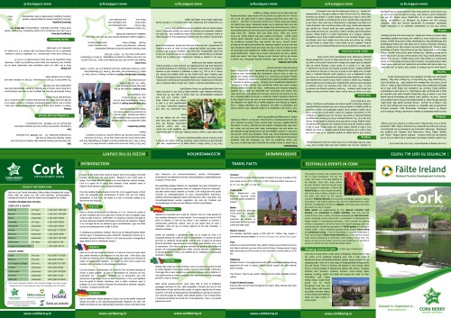 Cork City And County Official Guide National Tourist Publicity Organisation For Ireland