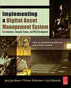 Implementing A Digital Asset Management System For Animation Computer Games And Web Development Jens Jacobsen Tilman Schlenker Lisa Edwards