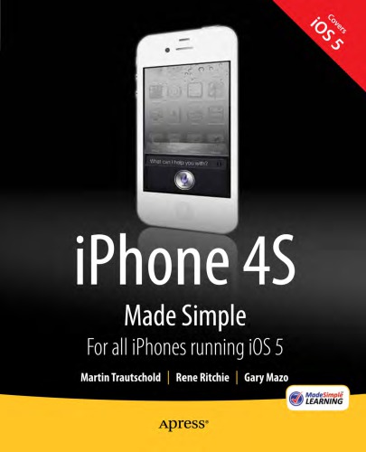 Iphone 4 Made Simple Martin Trautschold Gary Mazo