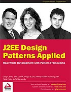 J2ee Design Patterns Applied Matjaz Juric Nadia Nashi Craig Berry