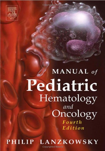Manual Of Pediatric Hematology And Oncology 4th Ed Philip Lanzkowsky