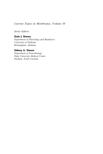 Current Topics In Membranes Mechanosensitive Ion Channels Part A Sidney A Simon Dale J Benos Owen P Hamill