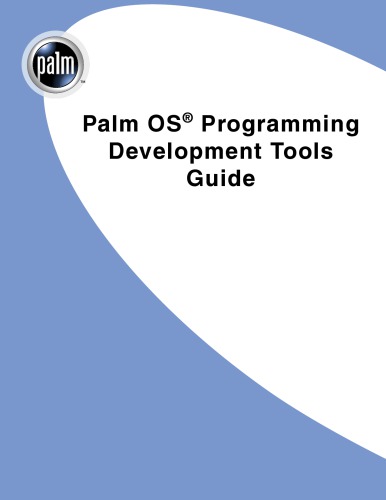 Palm Os Programming Development Tools Guide Brian Maas Gary Hillerson Palm