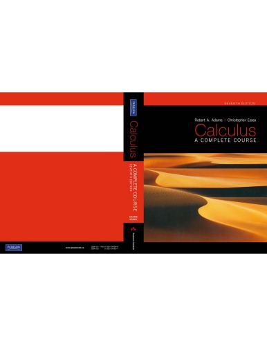 Instructors Resource Cdrom To Accompany Calculus A Complete Course 7th Ed By Adams Essex 7th Ed R A Adams Christopher Essex