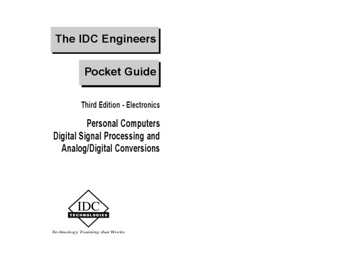 Idc Engineers Pocket Guide Electronics 4th Ed Idc Technologies